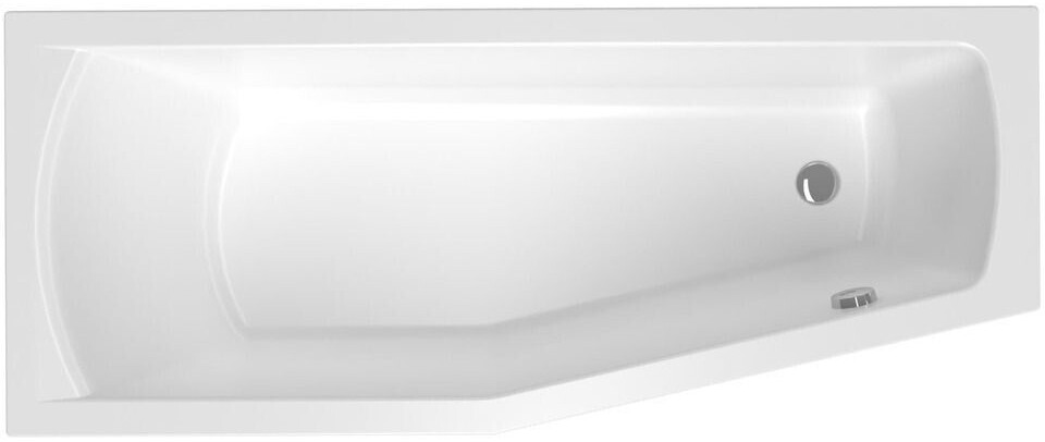 Laguna Asymmetric Aneta Plus 160 x 70 cm acrylic left white (AN1600LPLUS)