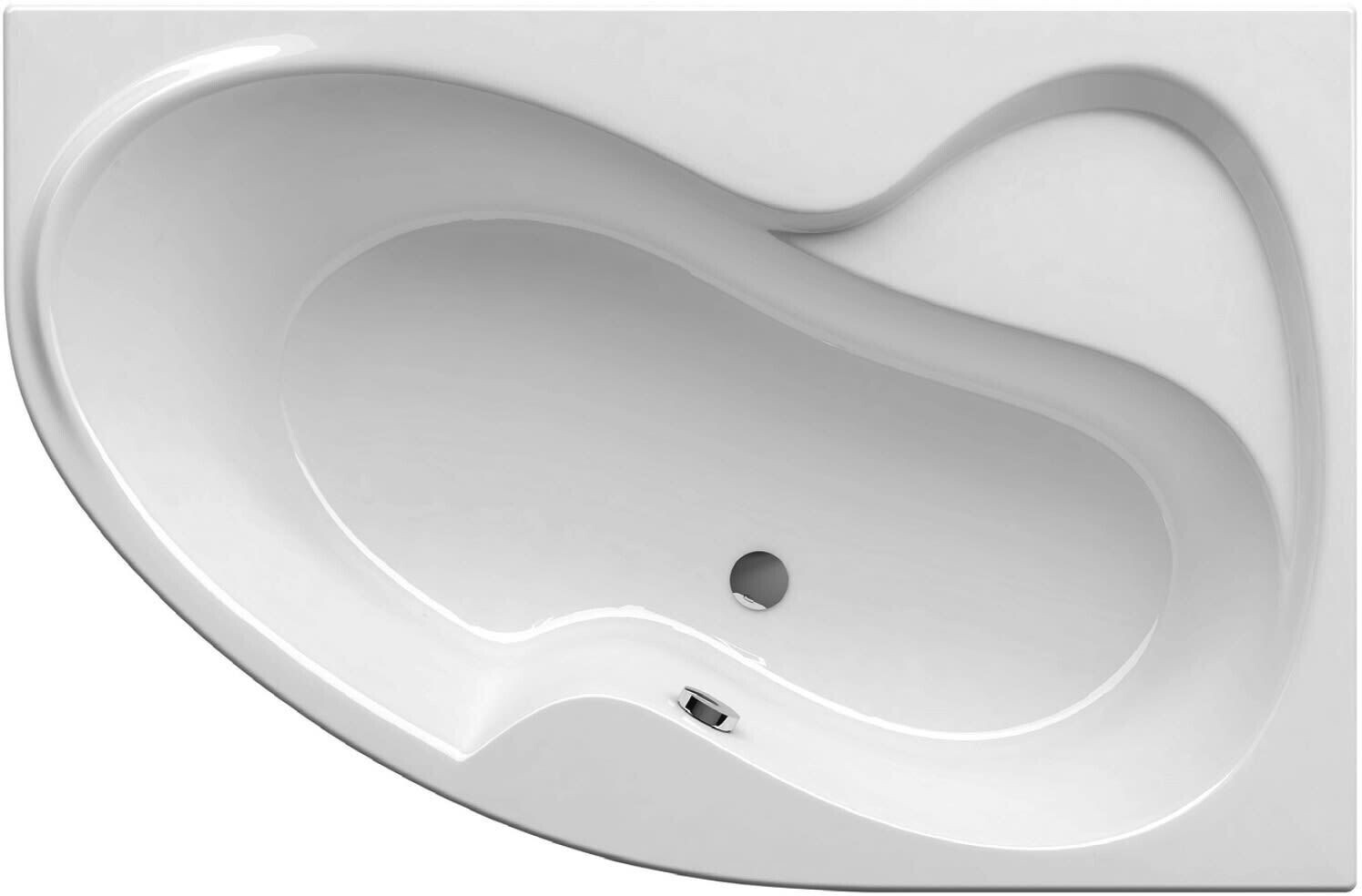 Ravak Asymmetric bath tub Rosa II 150 x 105 cm acrylate right white (RO1500NEWP)