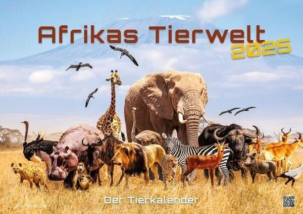 GP-Fever Afrikas Tierwelt - Der Tierkalender 2025 A2 (German)
