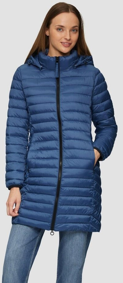 Kapuze S Oliver Steppjacke GrÃ¼n Lange Steppjacke Mit Abnehmbarer