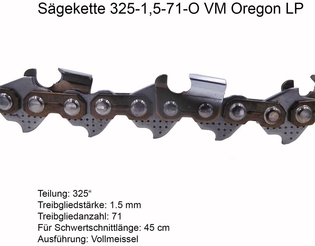 Oregon LP Sägekette 1,5 mm 71 TG