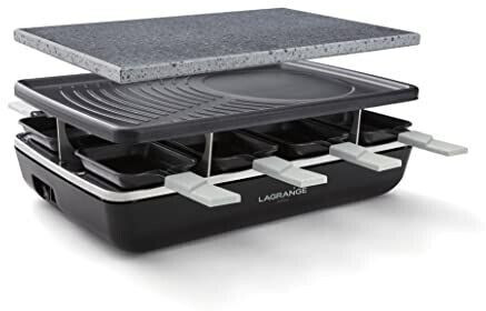 Lagrange Raclette multifonction 1200 W 8 personnes