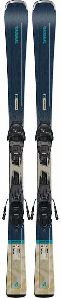 K2 Disruption 76C W + ER3 10 Compact Quikclik Women All Mountain Ski