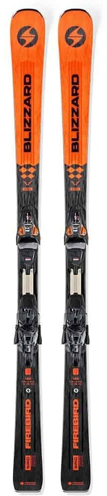 Blizzard FIREBIRD SRC 165cm + Marker XCELL 14 Herren Rennski Blau Orange