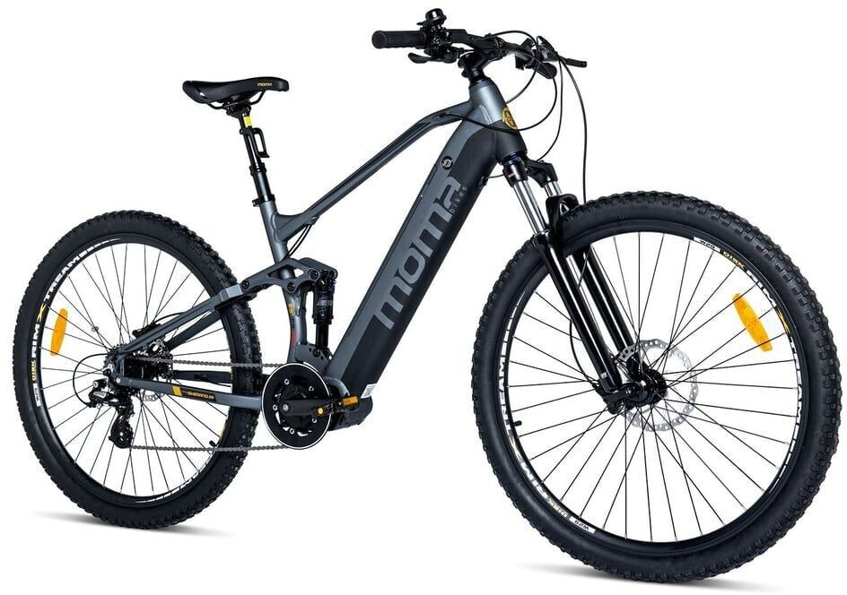 Moma Bikes E-Mtb 29'' Pro Full Suspension grey/black
