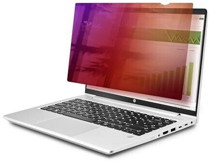 StarTech 15.6-inch 16:9 Laptop Privacy Screen Reversible Gold Filter w/Enhanced Privacy Security Shield +/- 30 Deg.