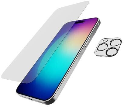 Tech 21 Impact Glass - Camera Lens Protector Bundle for iPhone 15 Pro Max