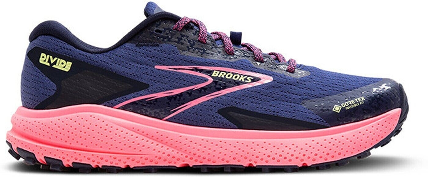 Brooks Devide 5 GTX Women (120417-1B) grey blue/pink/lime