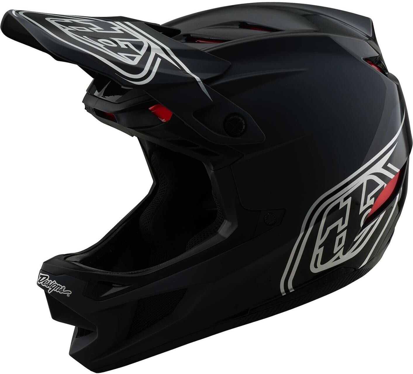 Casque Troy Lee Designs D4 Polyacrylite MIPS Jaune – VTT DH BMX