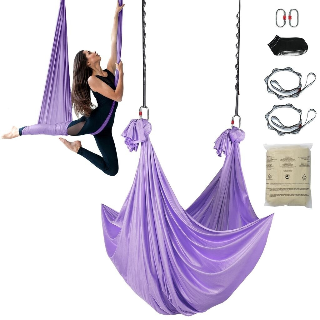 VEVOR Hamac de Yoga Aérien 4x2,8 m
