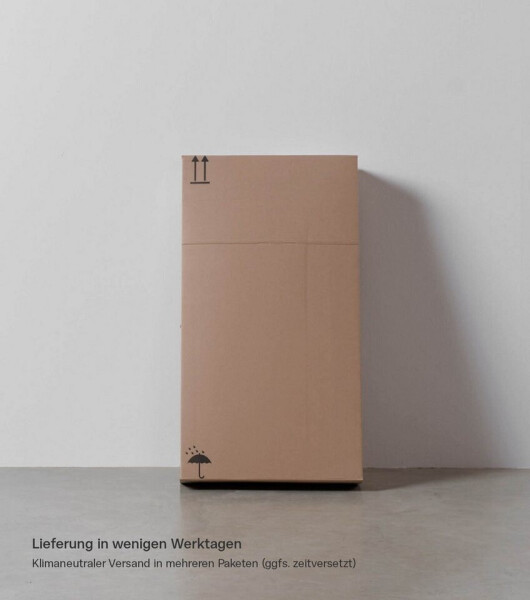 mokebo Waschmaschinenschrank 65x180x34cm Weiß, Bild 7