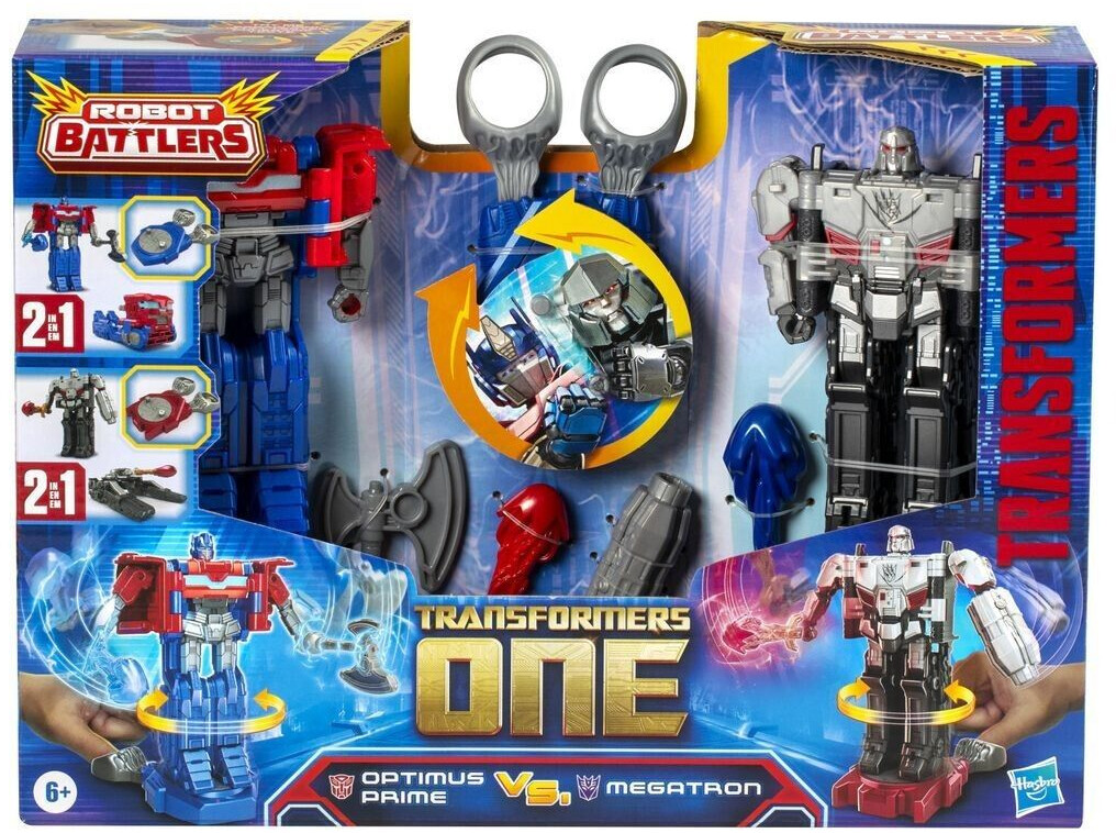 Hasbro Transformers One Robot Battlers 2in1 Optimus Prime vs Megatron