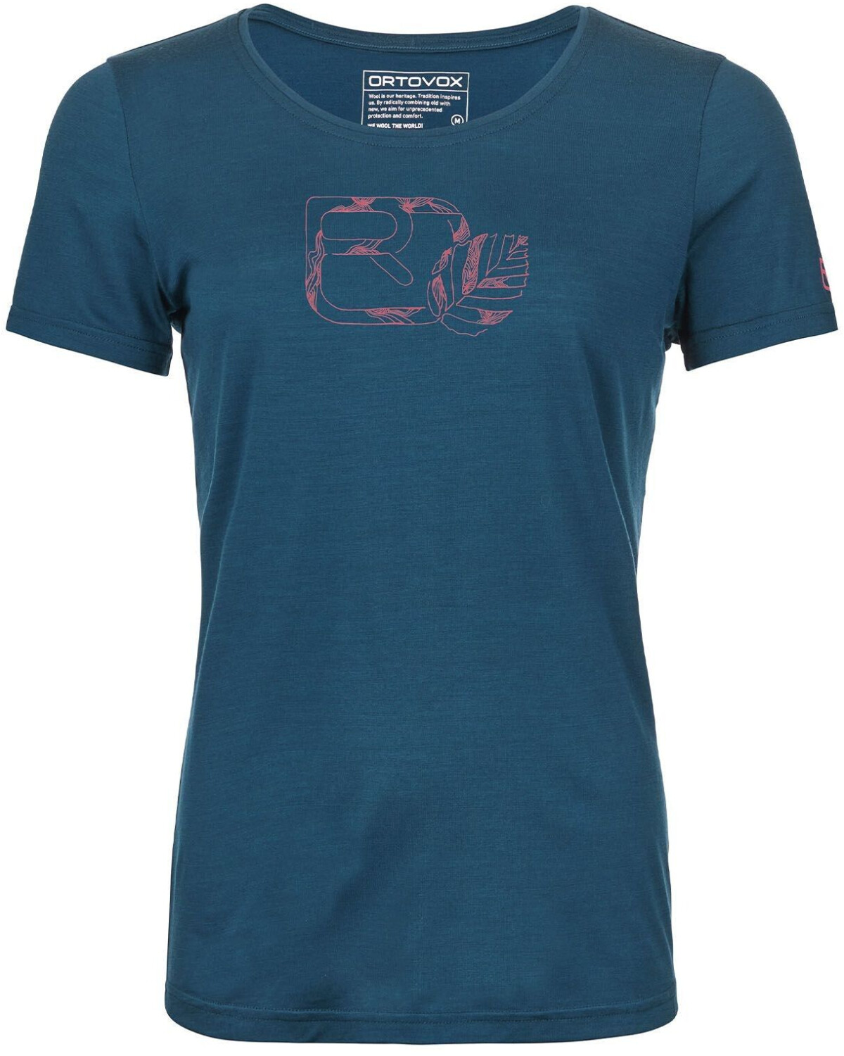 Ortovox 120 Cool Tec Leaf Logo T-Shirt