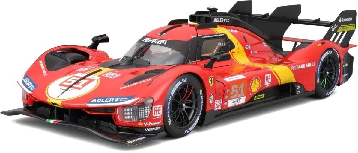 BBurago Ferrari 499P #50 Le Mans 2023 rot 1:18 (18-16301N)