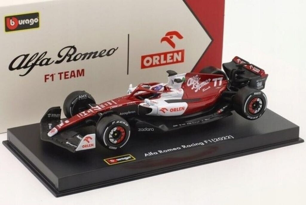 BBurago Bolid F1 Alfa Romeo Team ORLEN C42 1:43 (18-38068B)