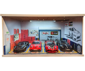 BBurago Light Box Display 60x40x30cm Garage Modellautos Werkstatt Diorama  (MA0089) ab 78,99 € | Preisvergleich bei idealo.de