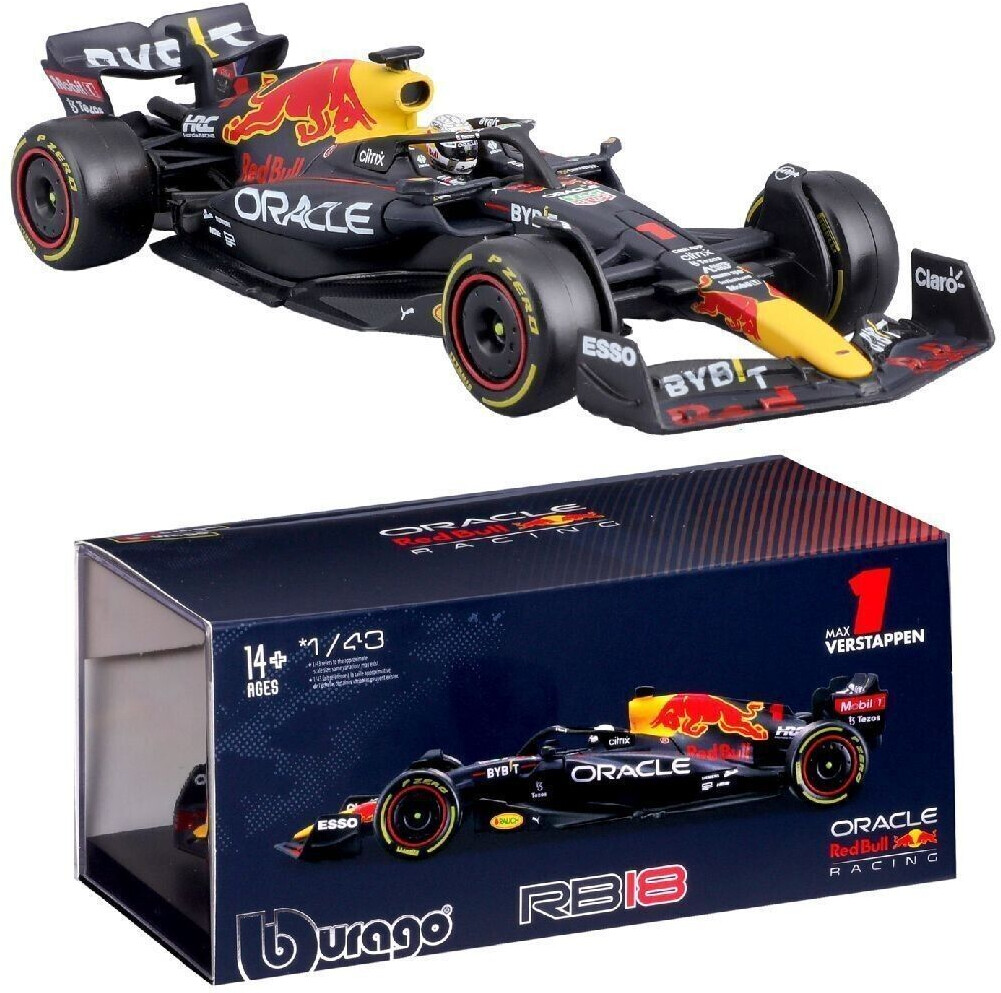 BBurago Red Bull Max Verstappen Rb18 Formel 1 Saison 2022