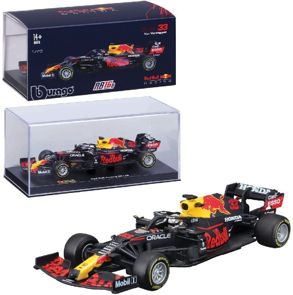 BBurago Red Bull Rb16b #33 With Helmet