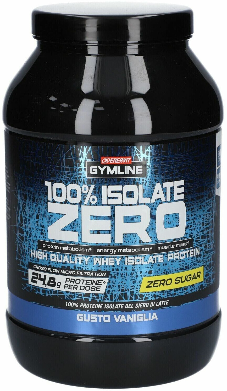 Enervit Gymline 100% Whey Iso Zero 900 g vanilla