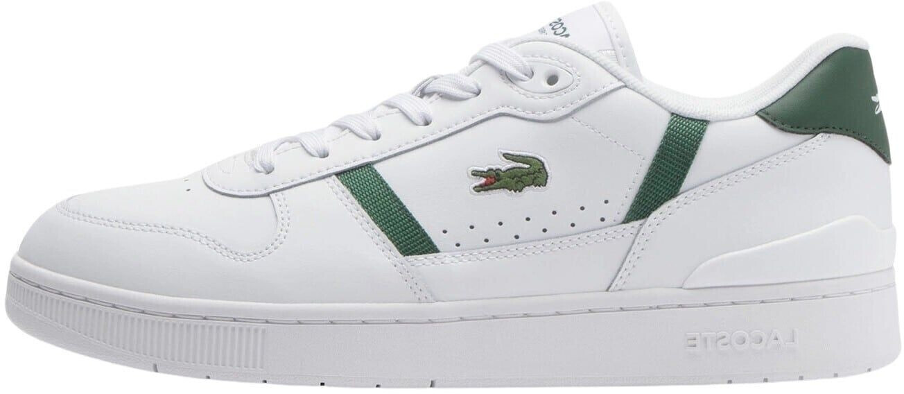 Lacoste Junior T-Clip Set Trainers (748SMA0031) white/dark green