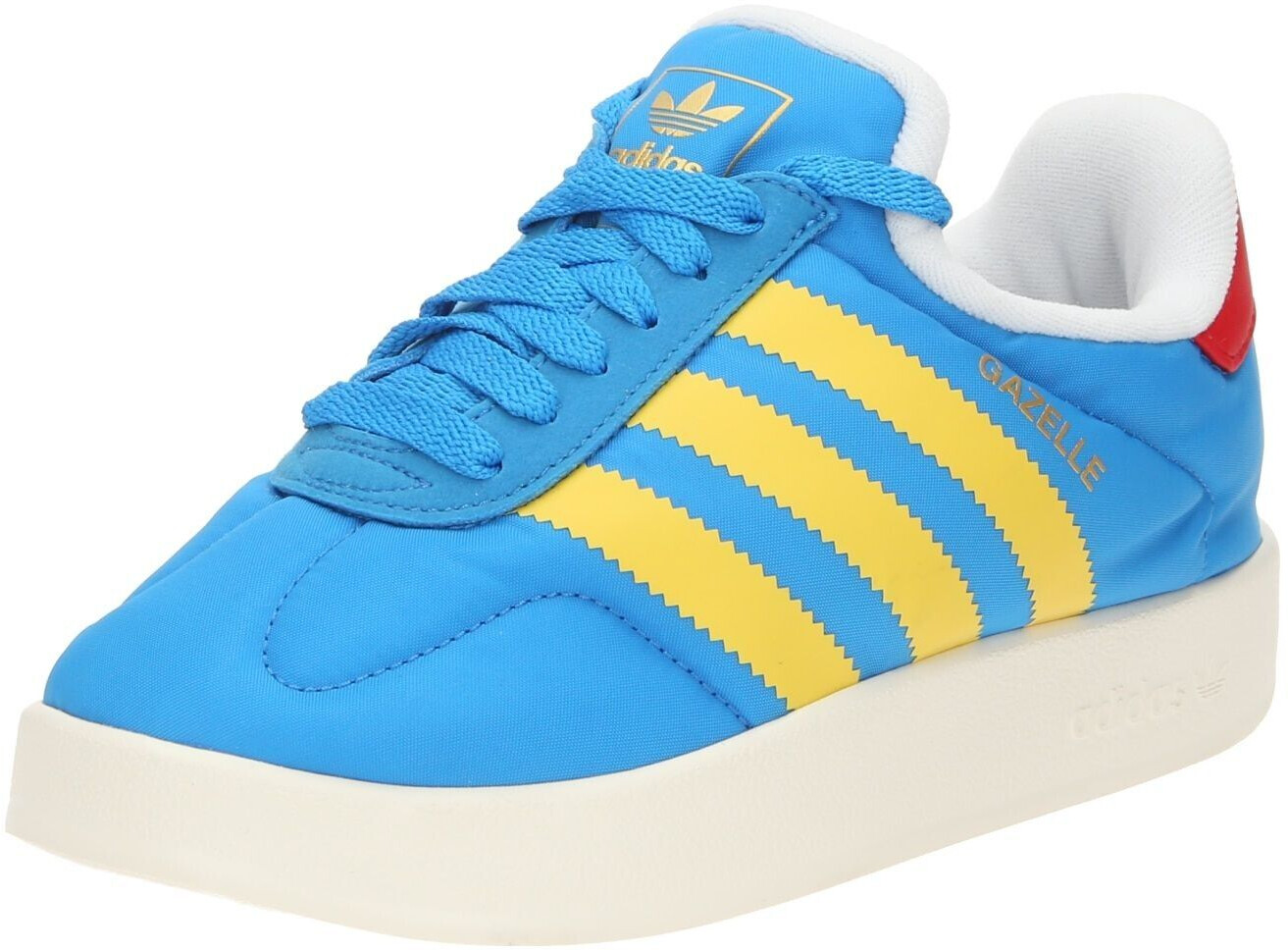 Adidas originals blue and yellow gazelle online