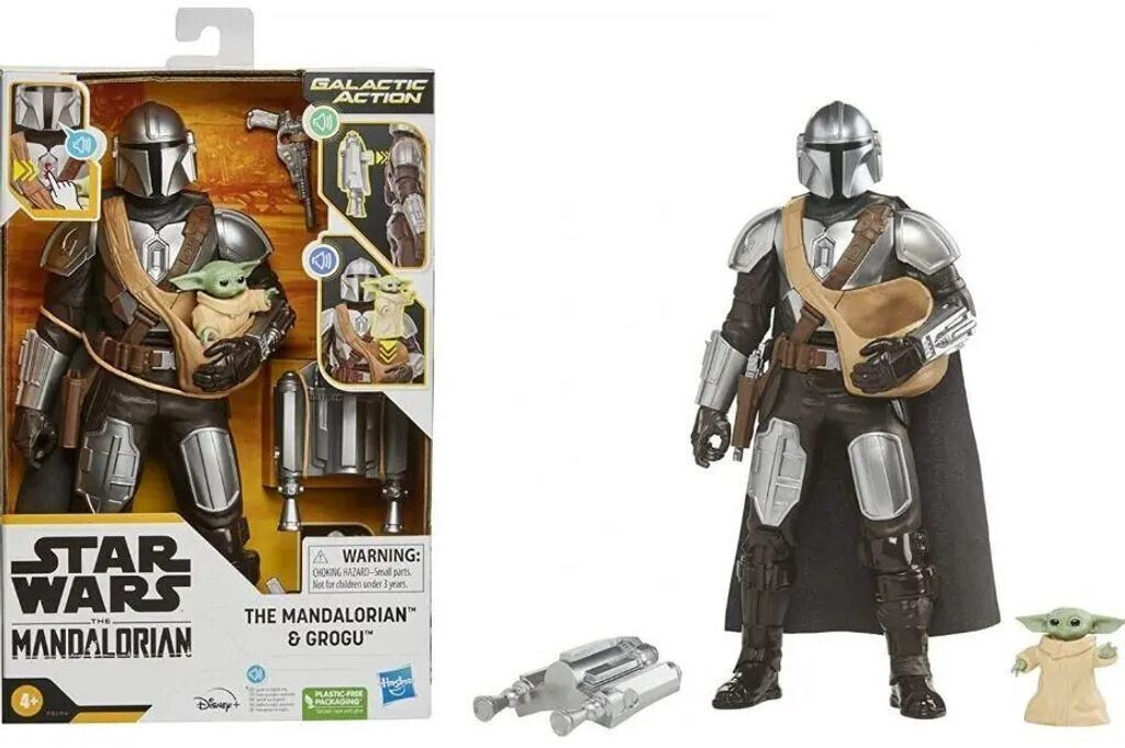 Hasbro Star Wars Galactic Action Mandalorian & GROG (F5194)