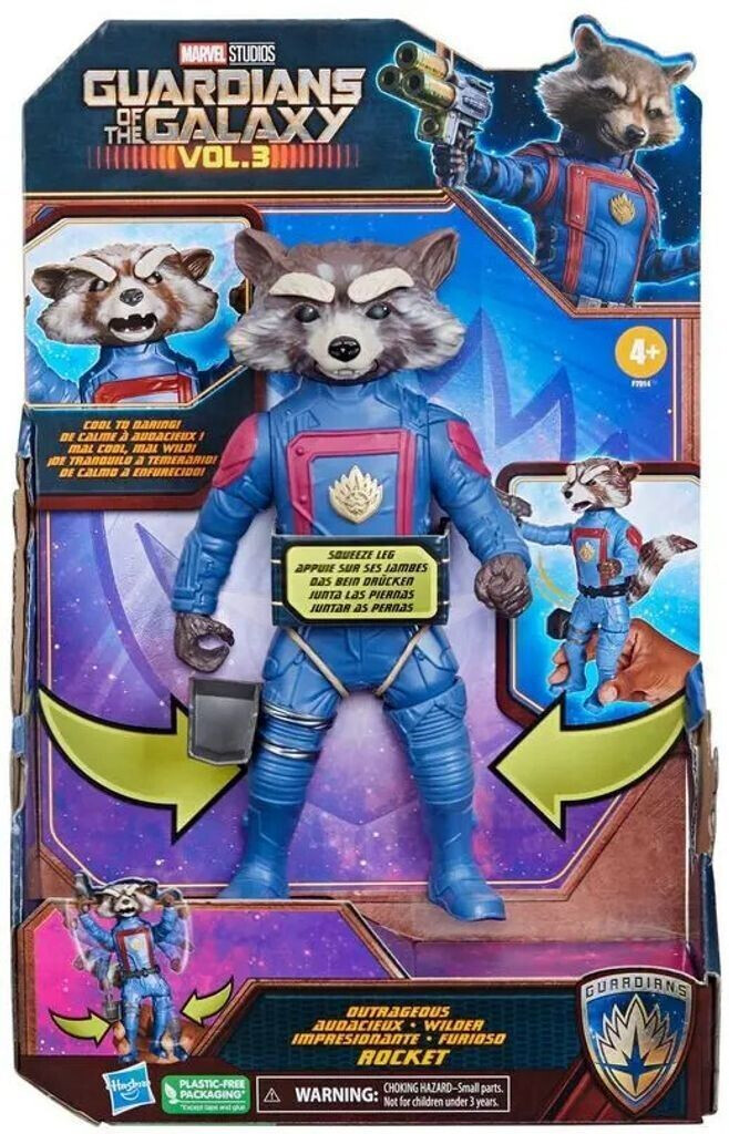 Hasbro Marvel Studios Guardians of The Galaxy Vol. 3 Marvel's Rocket (F7914)