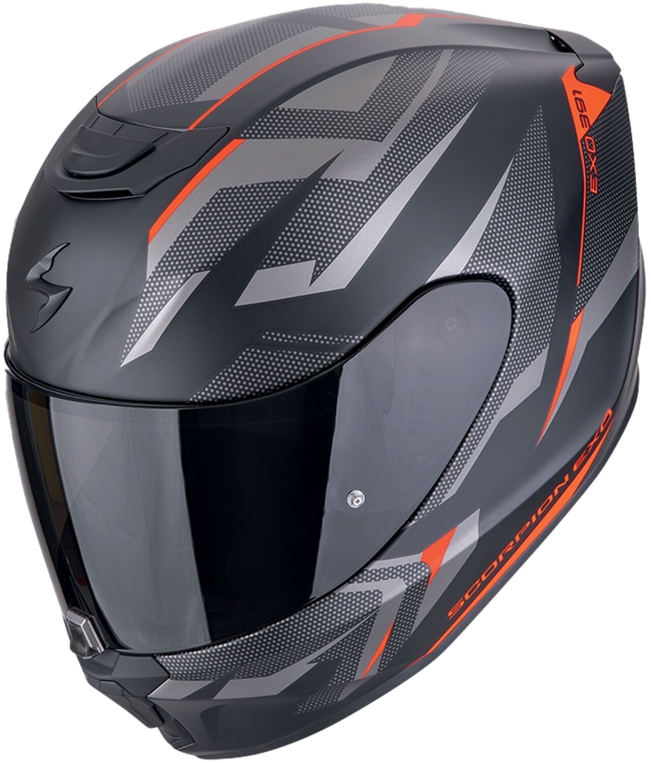 Scorpion Exo 391 Aaxo mat noir/rouge