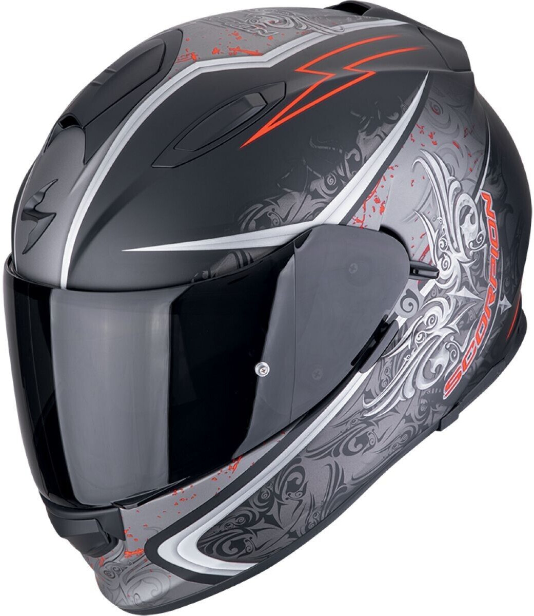 Scorpion Exo-491 Air Run mat noir/rouge