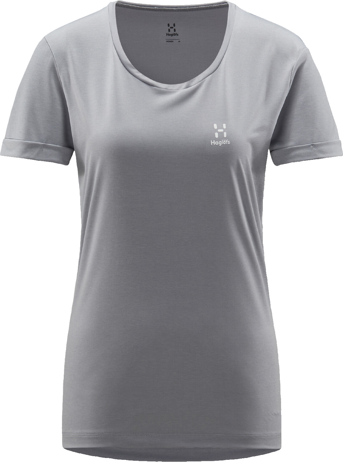 Haglöfs Ridge Hike Tee Women concrete solid