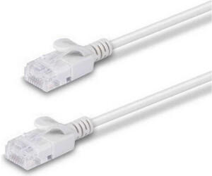 Lindy 5m Cat.6A U/FTP Ultra Slim grau RJ45-Stecker 500MHz Kupfer 30AWG (47596)