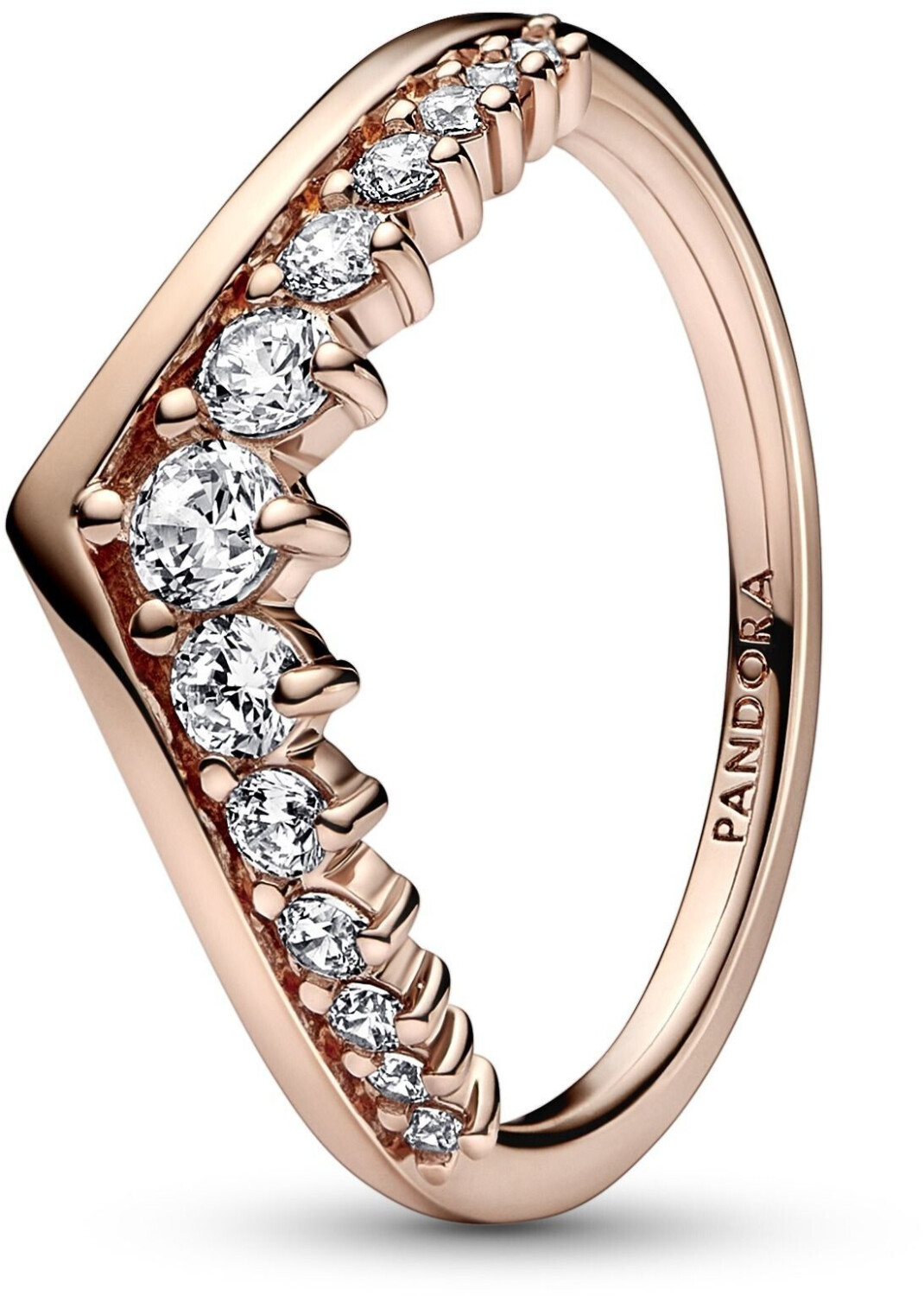 Pandora Timeless Wishbone Floating Pavé Ring