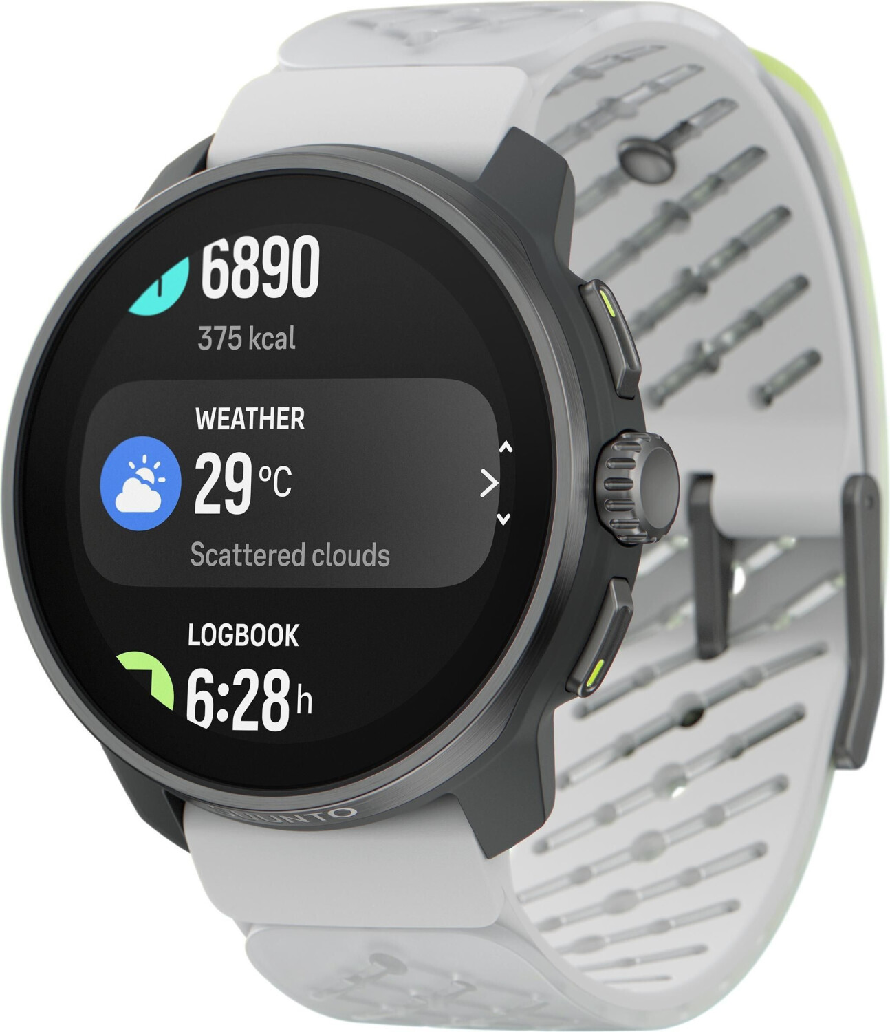 Suunto Race S jaune titane