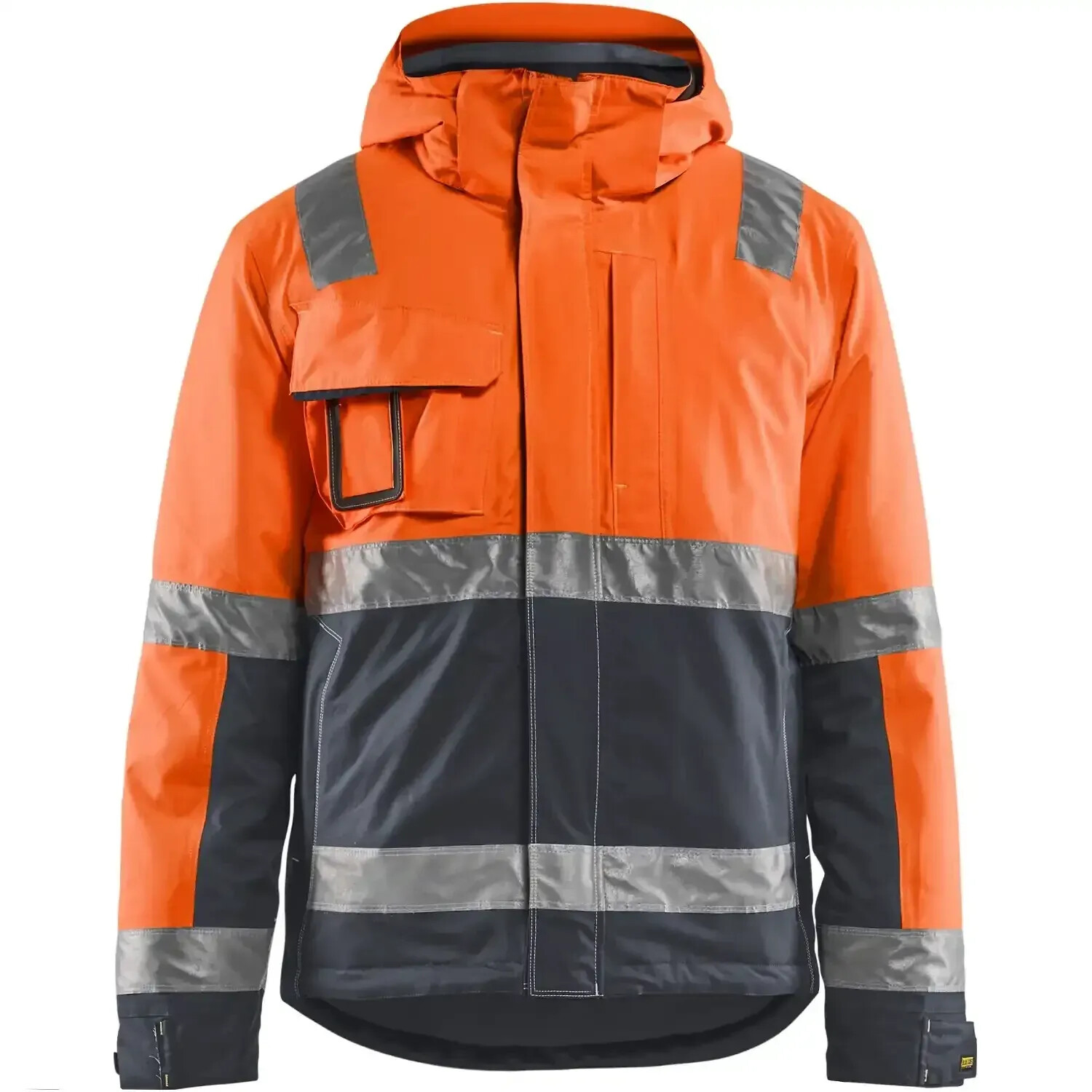 Blakläder Warning protection Winterjacket 4870 orange/mittelgrey