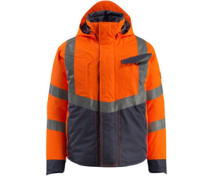Mascot Workwear Warning protection Winterjacket HASTINGS Safe Supreme orange/blackblue