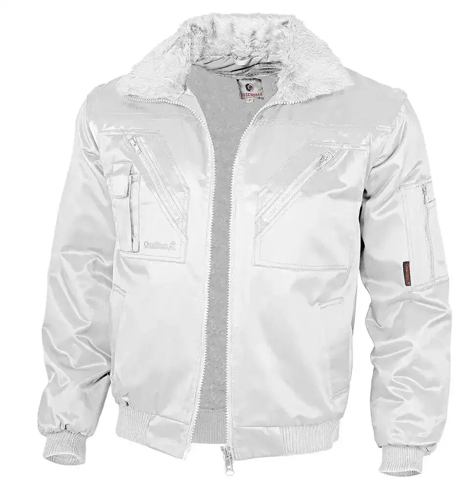 Qualitex Workwear Pilotjacket 4in1 white