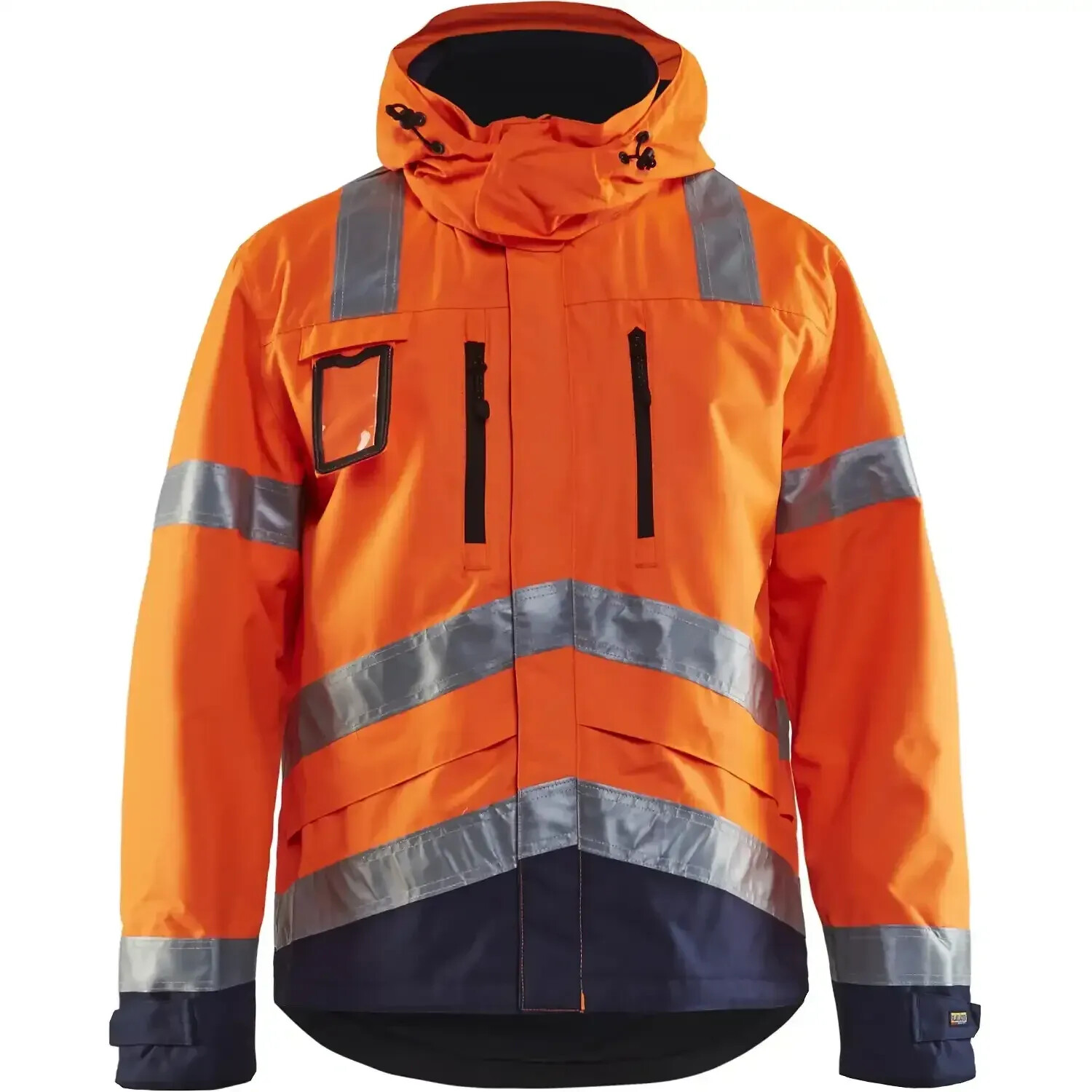 Blakläder Warning protection Regenjacket 4837 orange/marine