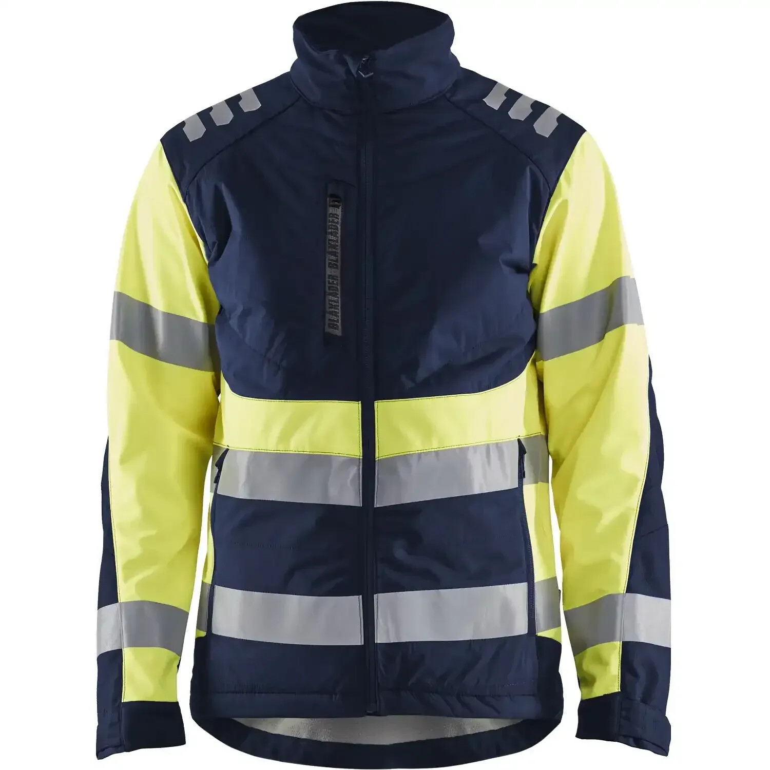 Blakläder Warning protection Softshelljacket 4497 marine/yellow
