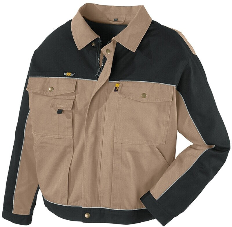 teXXor Bundjacke RIO Canvas 320g/m² khaki/Schwarz