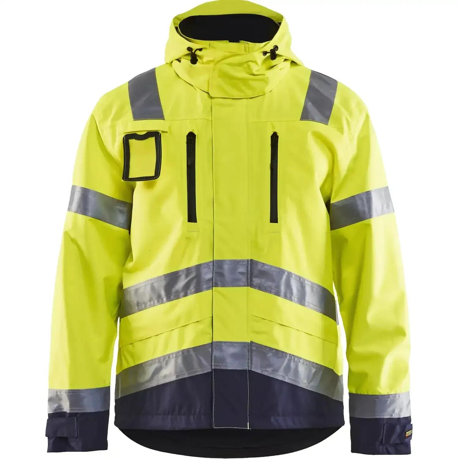 Blakläder Warning protection Regenjacket 4837 yellow/marine