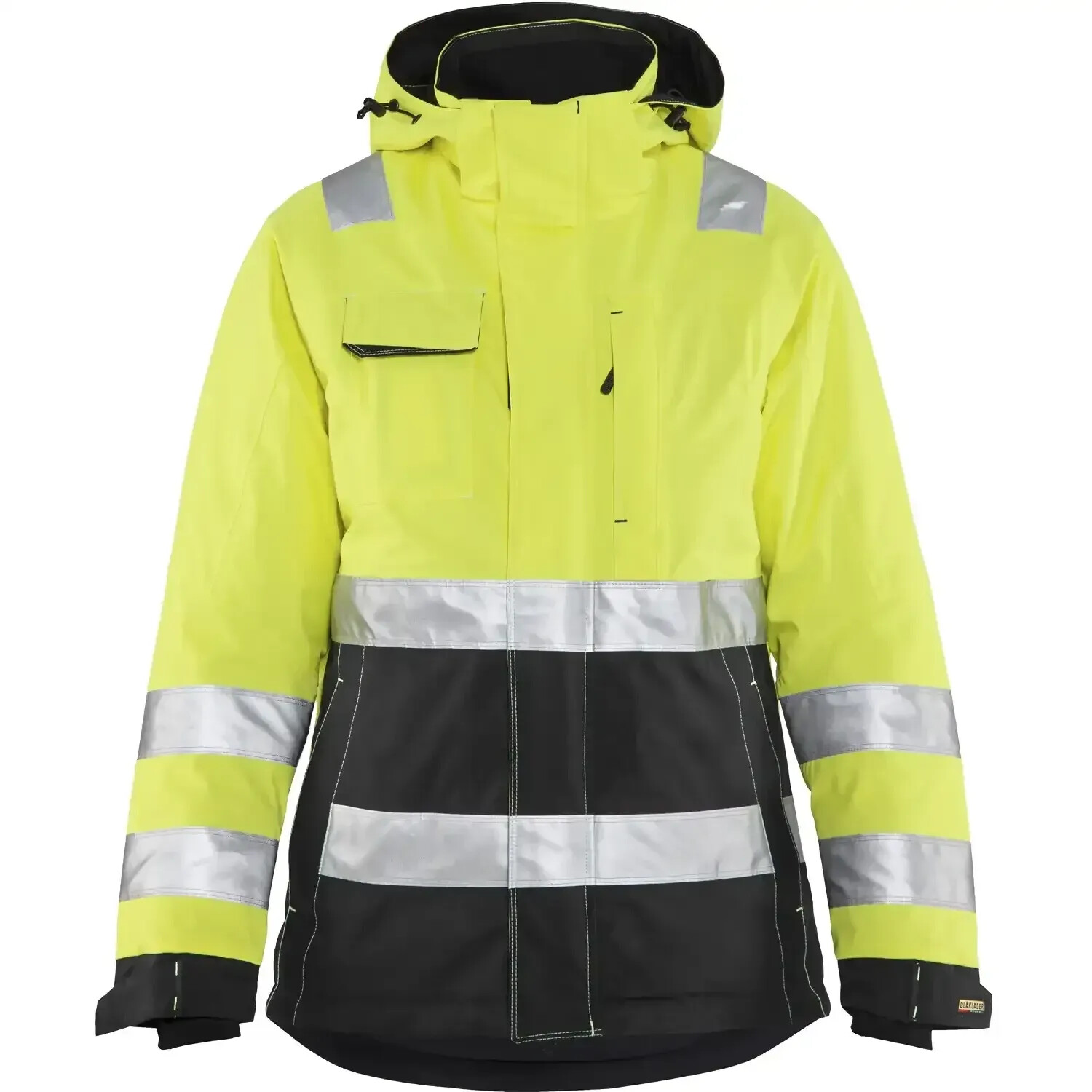 Blakläder Lady Warning protection Winterjacket 4872 yellow/black