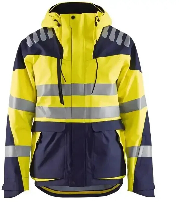 Blakläder Warning protection Regenjacket 4490 Evolution yellow/marine yellow
