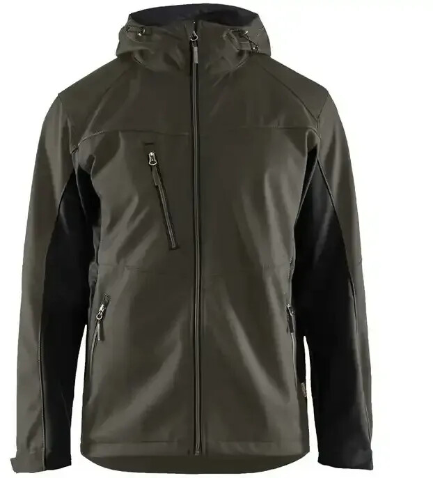 Blakläder Softshelljacket 4753 dark oliv/black