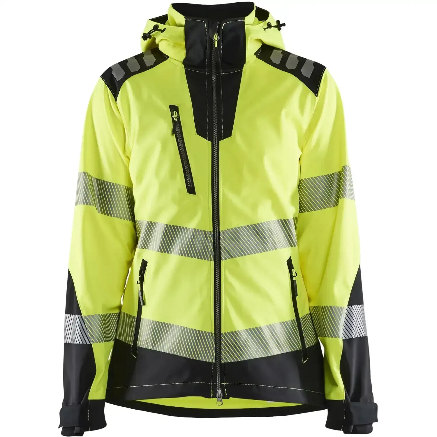 Blakläder Lady Warning protection Softshelljacket 4791 yellow/black