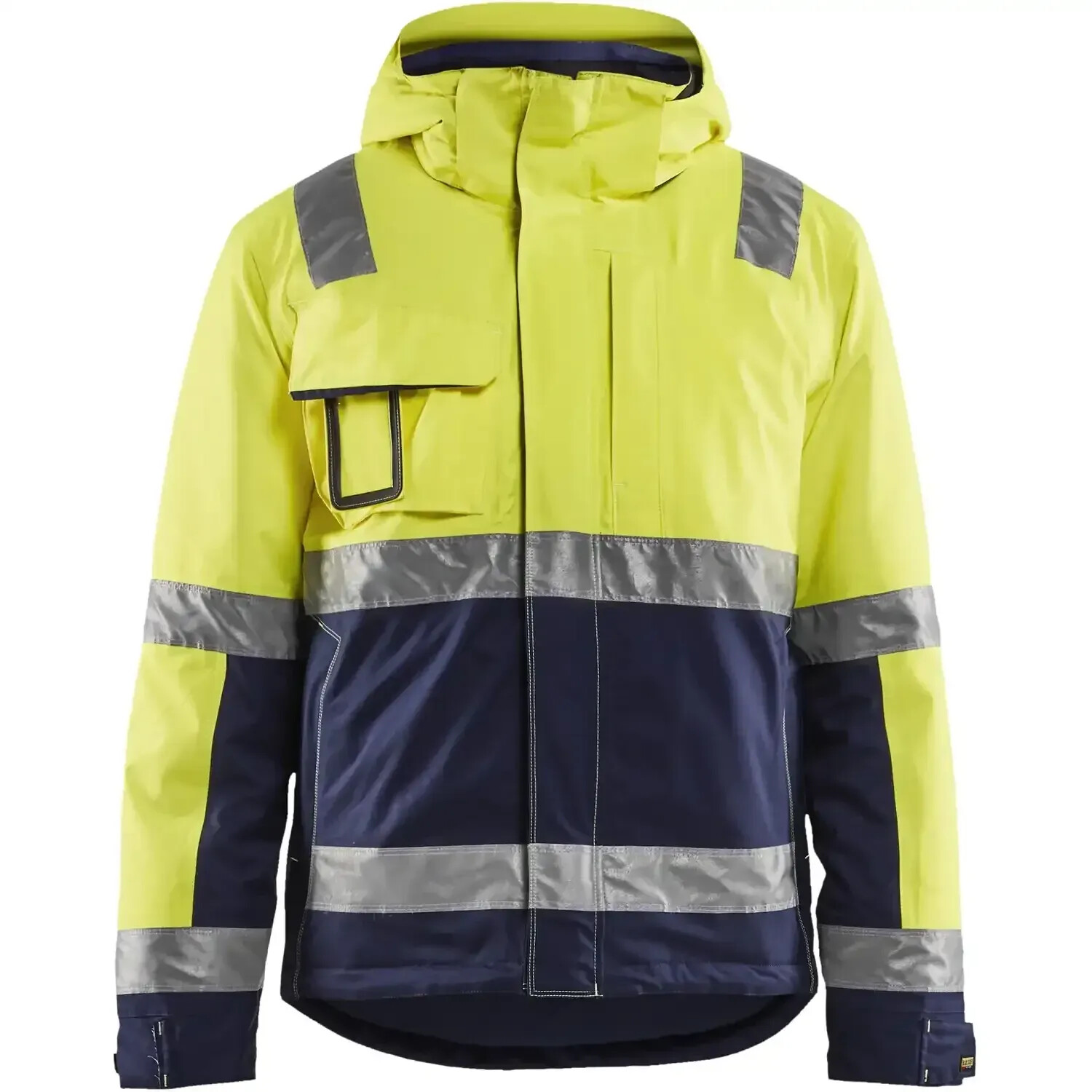 Blakläder Warning protection Winterjacket 4870 yellow/marine