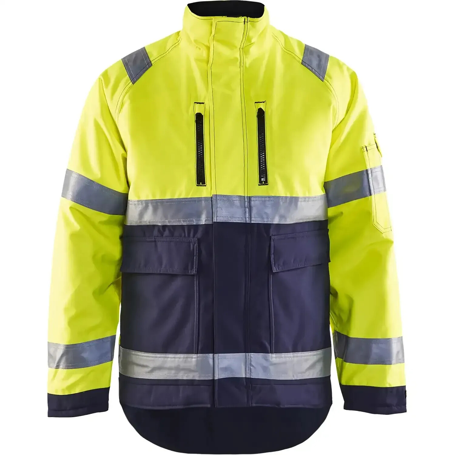 Blakläder Warning protection-Winterjacket 4827 yellow/marine