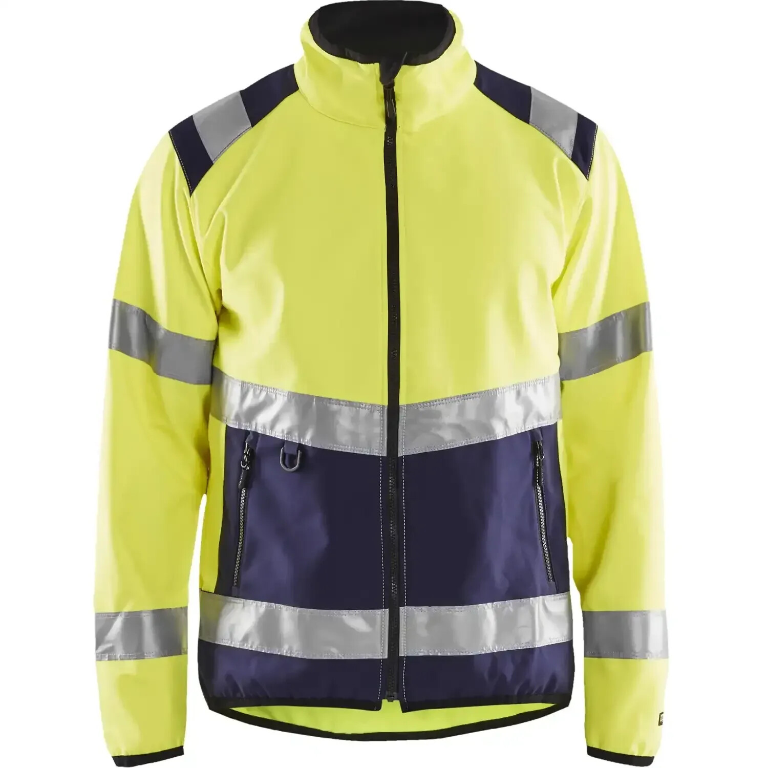 Blakläder Warning protection-Softshelljacket 4877 yellow/marine