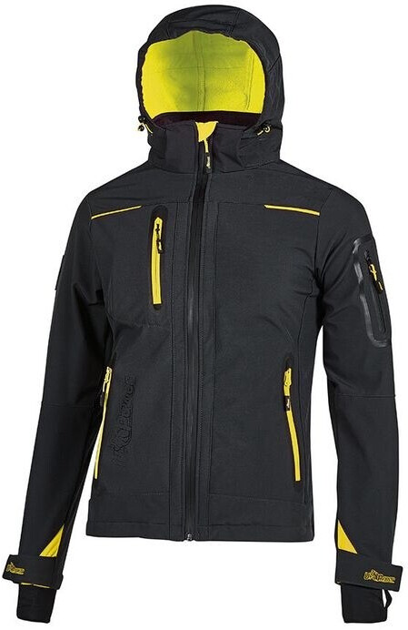 U-Power Lady Winter Softshelljacket SPACEADY Future black carbon black