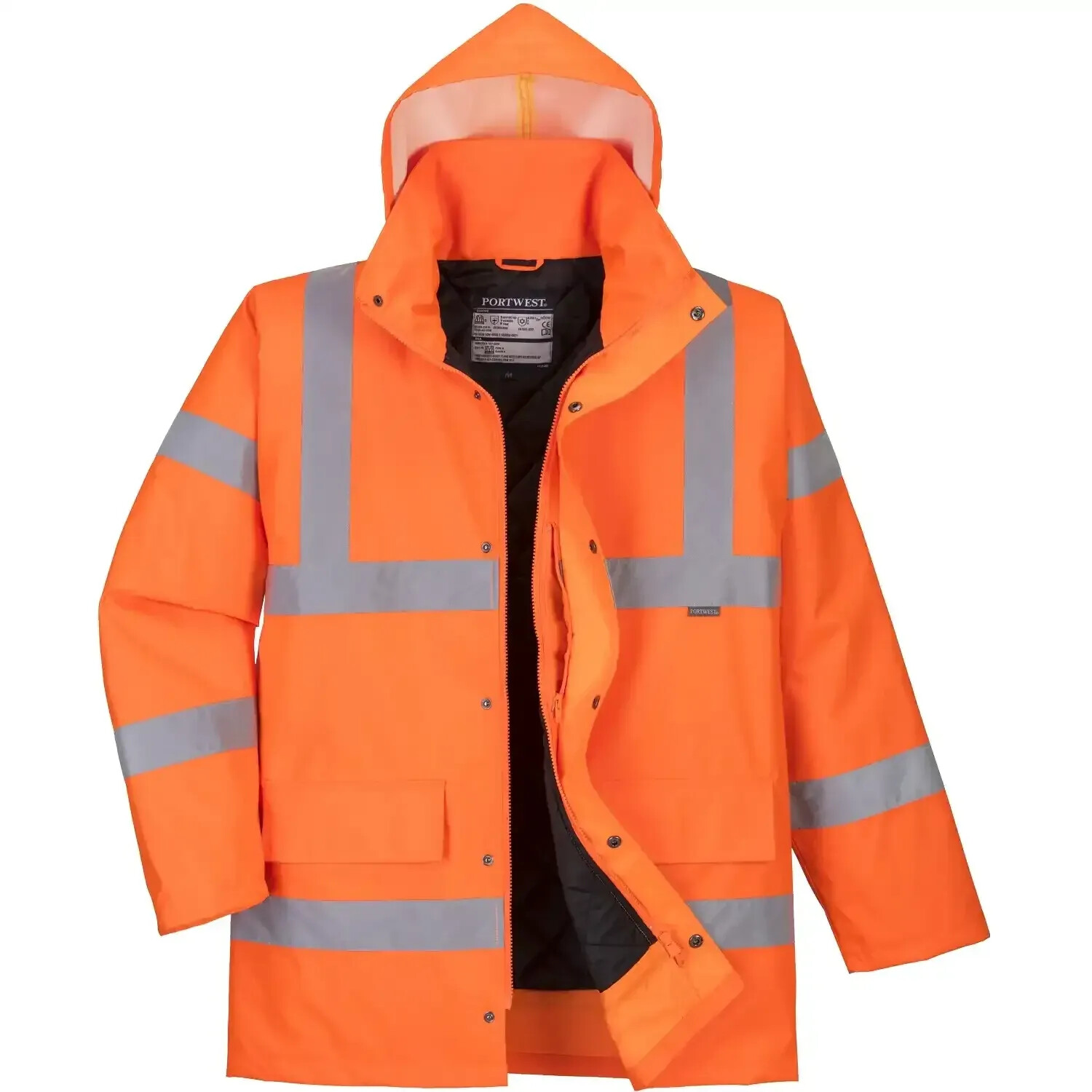 Portwest Warning protection Winterjacket RT30 Bahn orange Orange