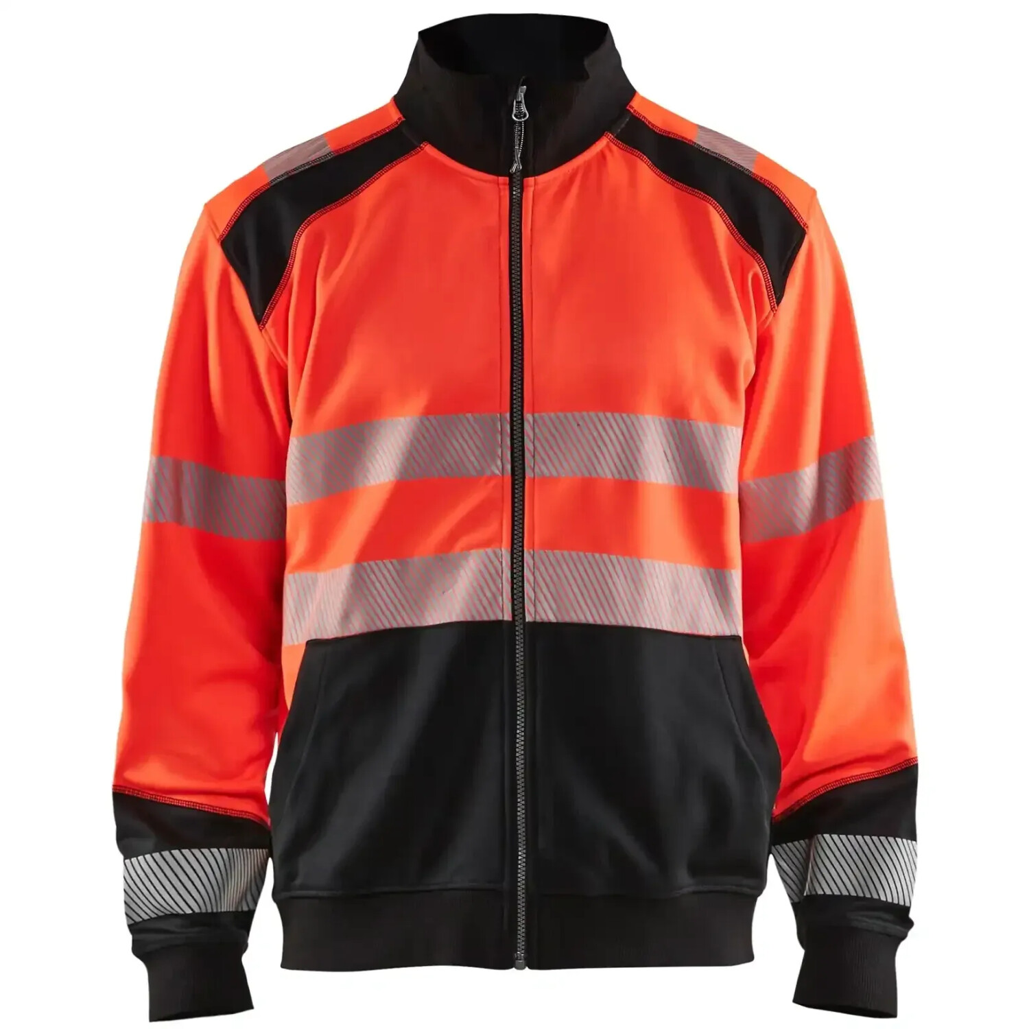 Blakläder Warning protection Sweatjacket 3558 red/black